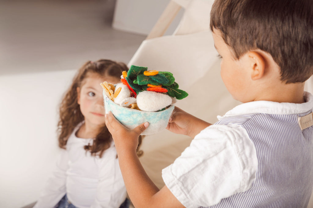 Juego de ensalada