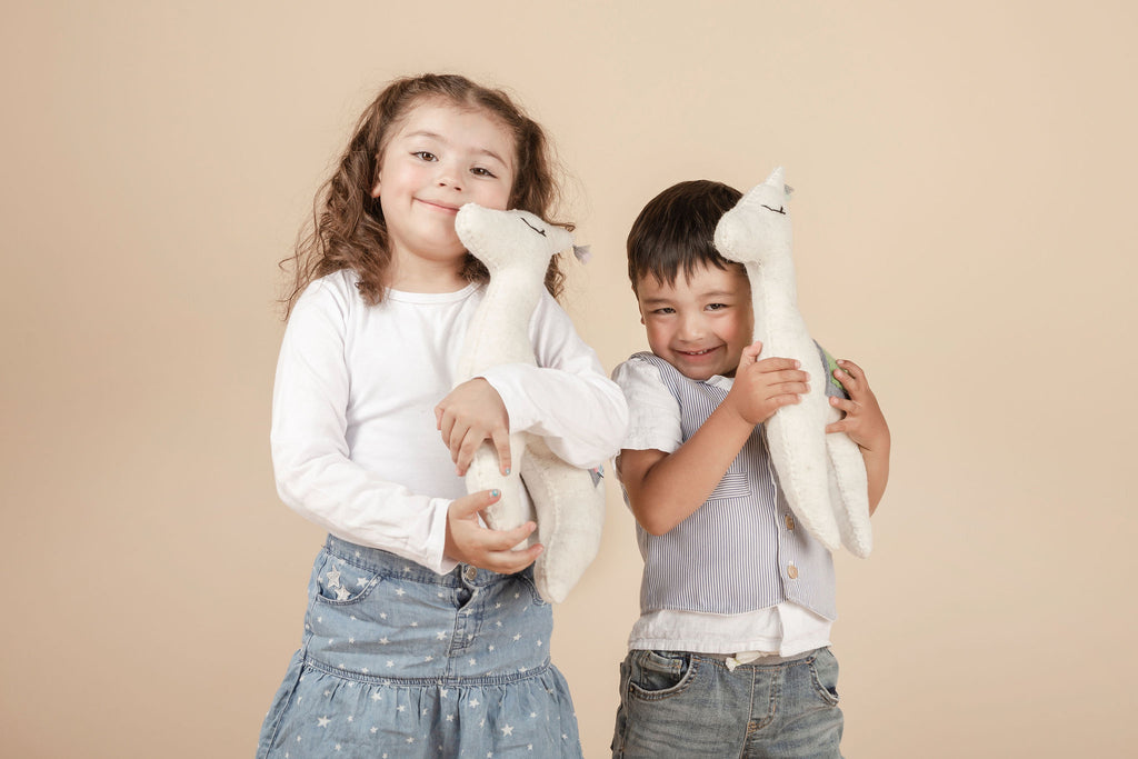 XL Plush Llamita - Artisan Wool Felt