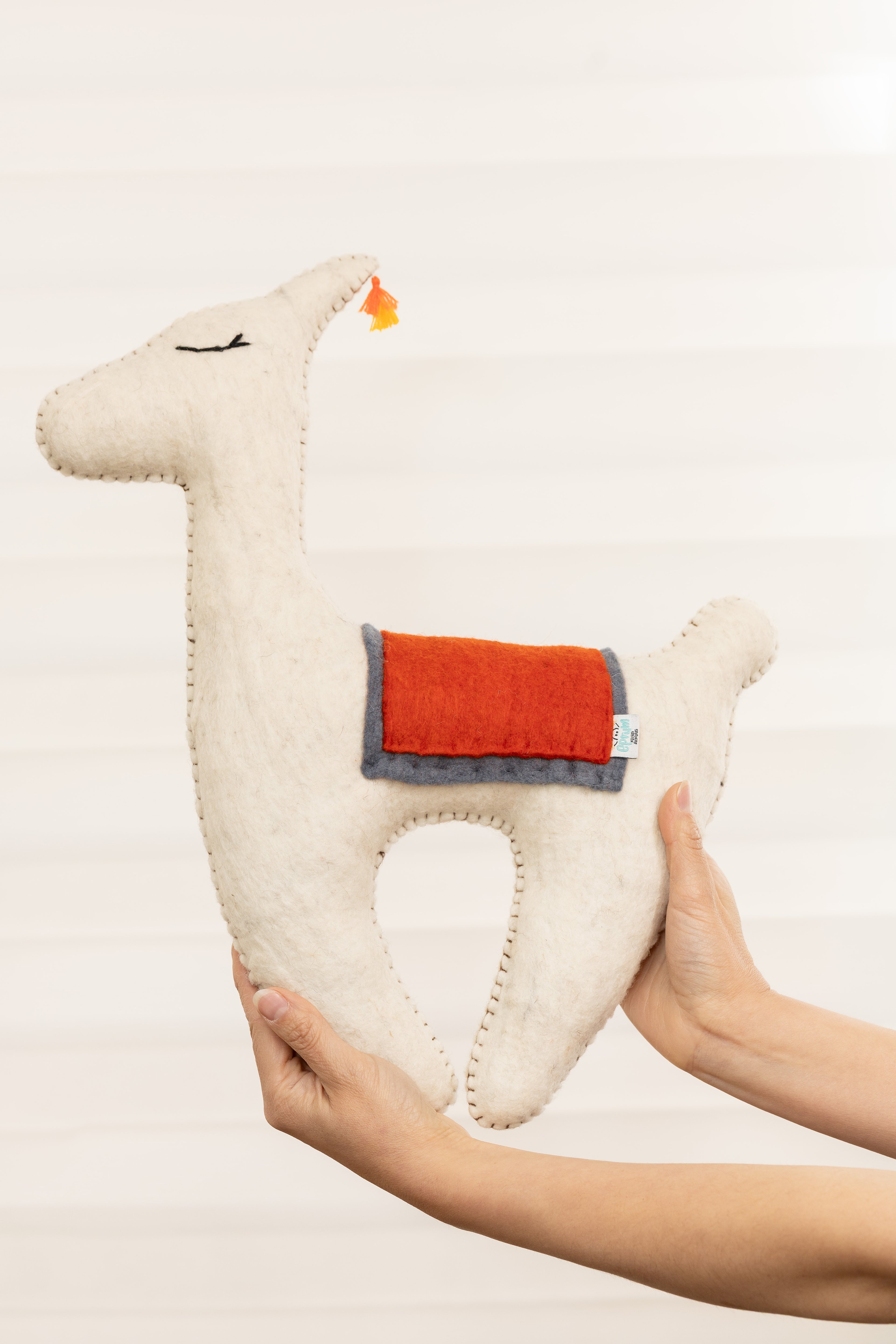 XL Plush Llamita - Artisan Wool Felt
