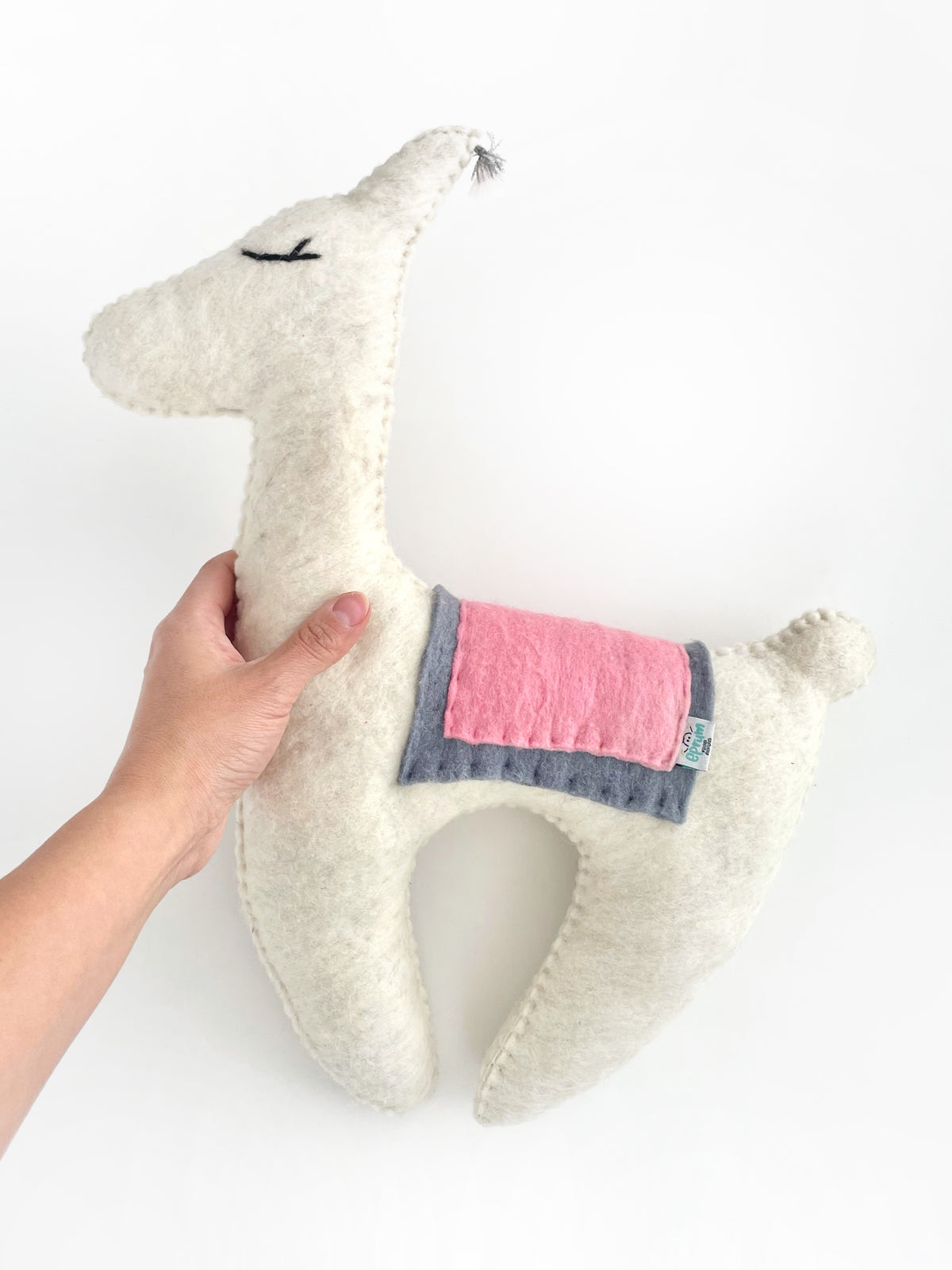 XL Plush Llamita - Artisan Wool Felt