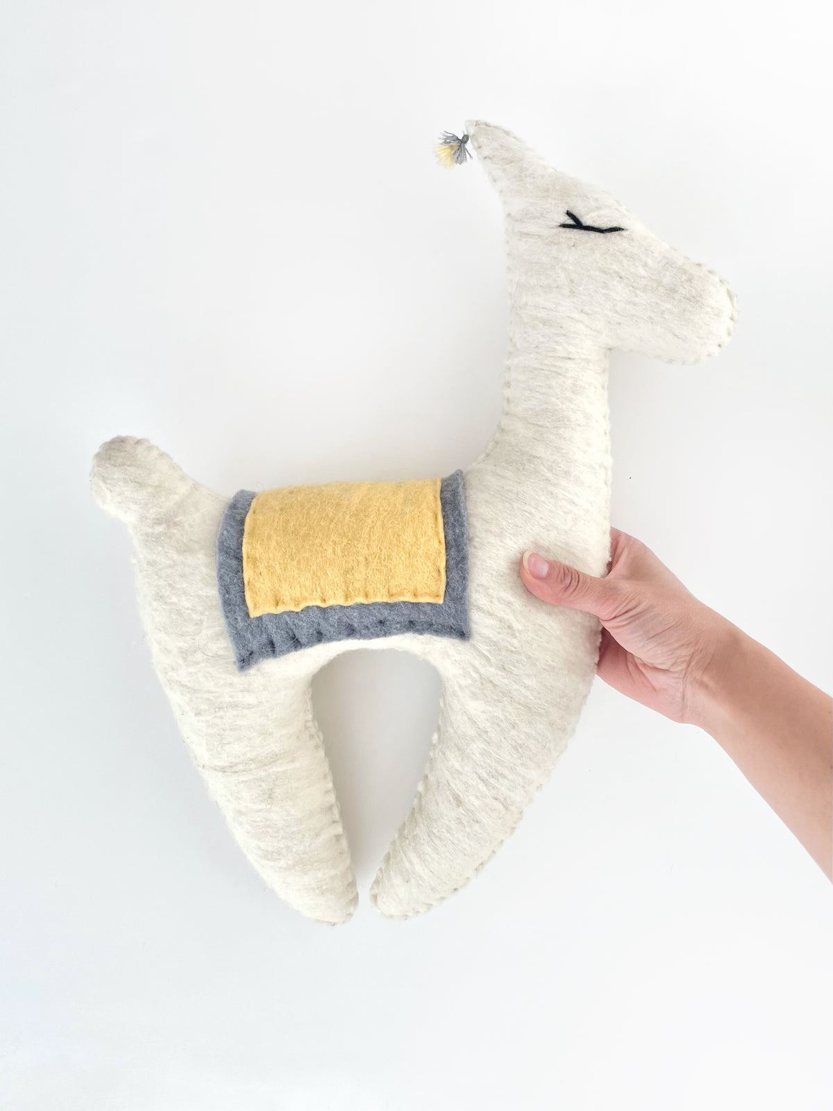 XL Plush Llamita - Artisan Wool Felt