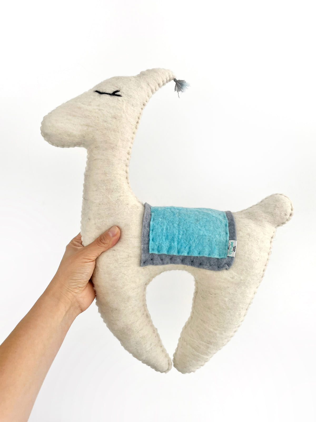 XL Plush Llamita - Artisan Wool Felt