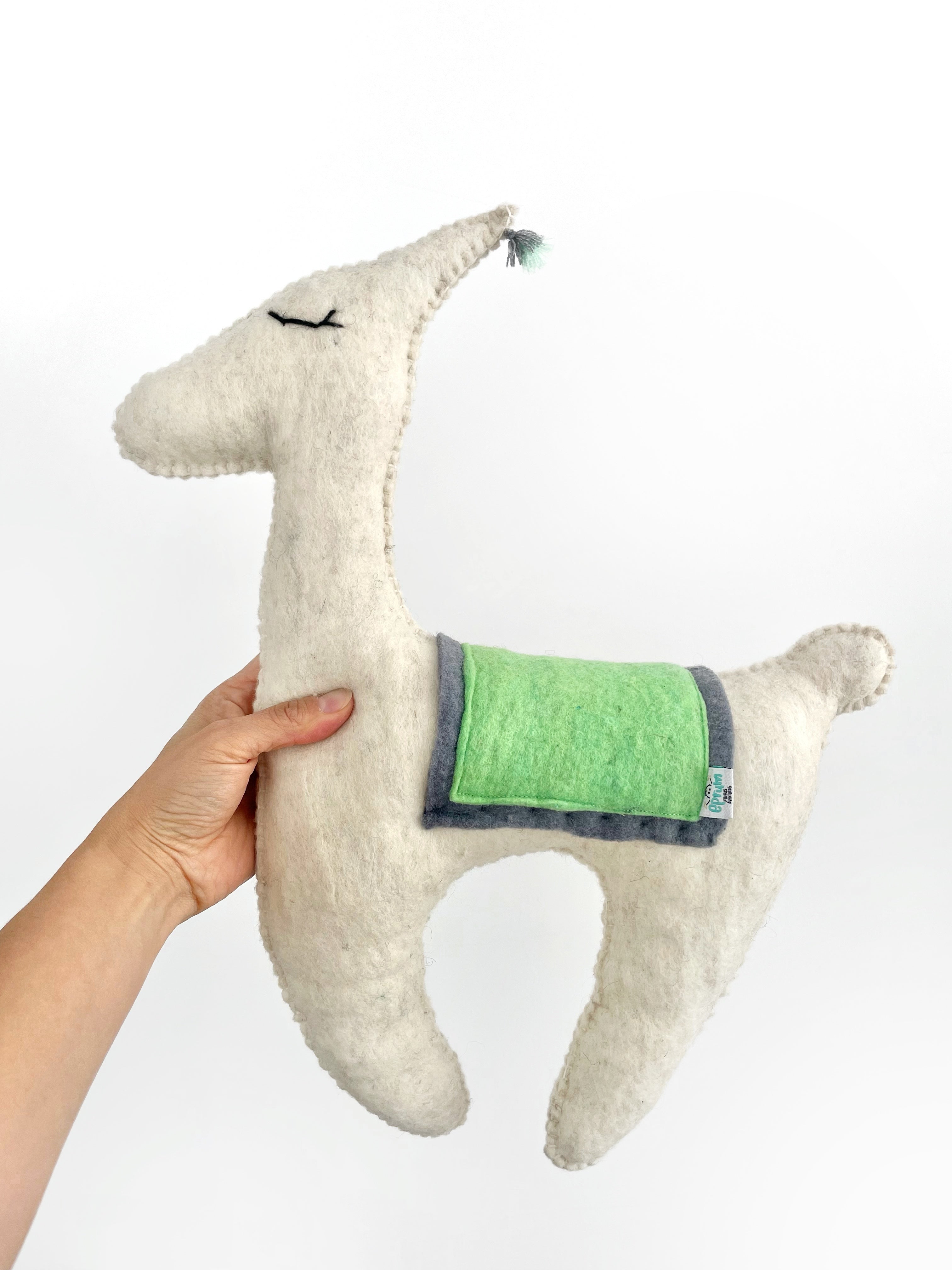 XL Plush Llamita - Artisan Wool Felt
