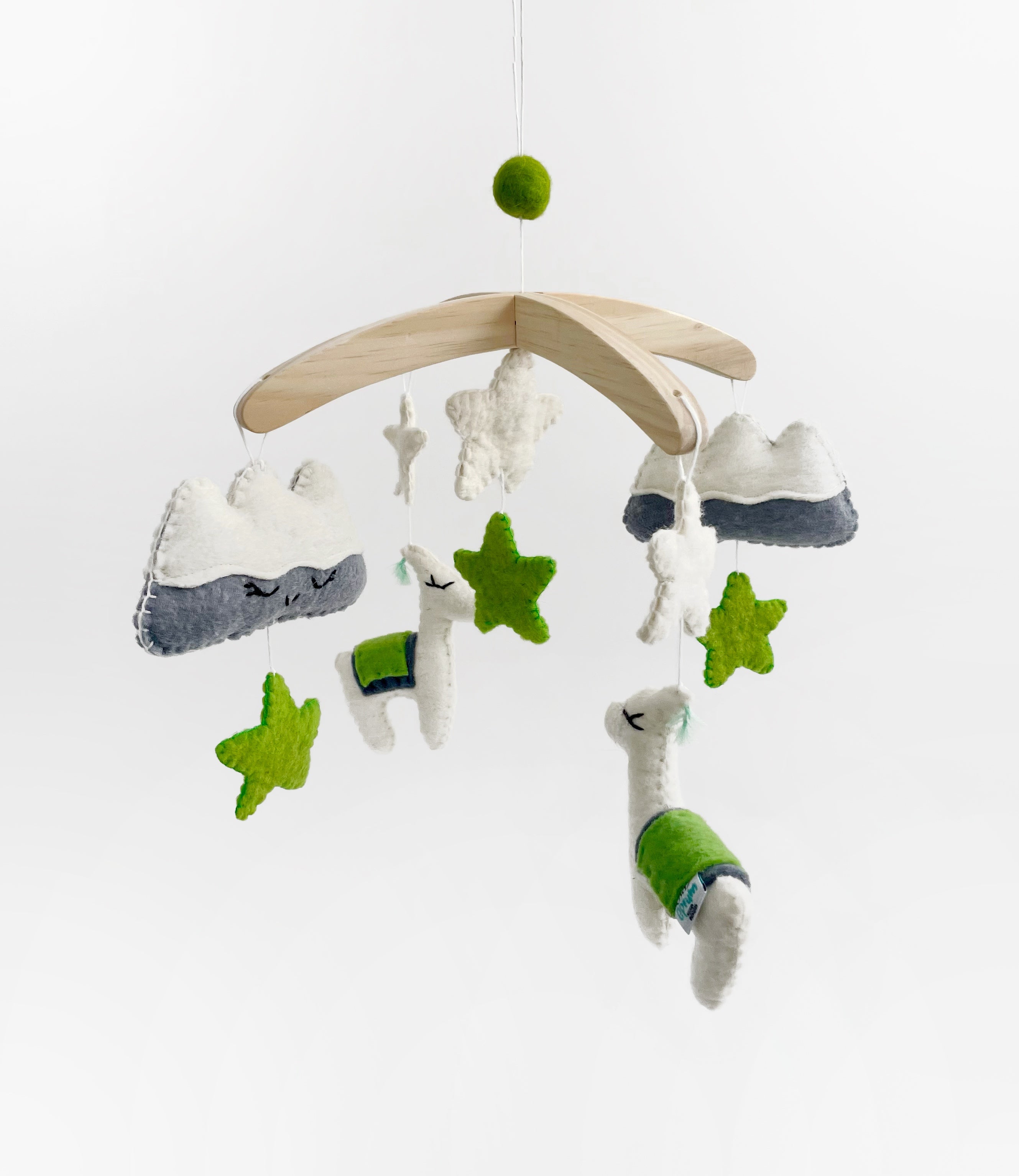 Móvil Llamitas y Estrellas