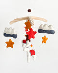 Little Llamitas and Stars Mobile