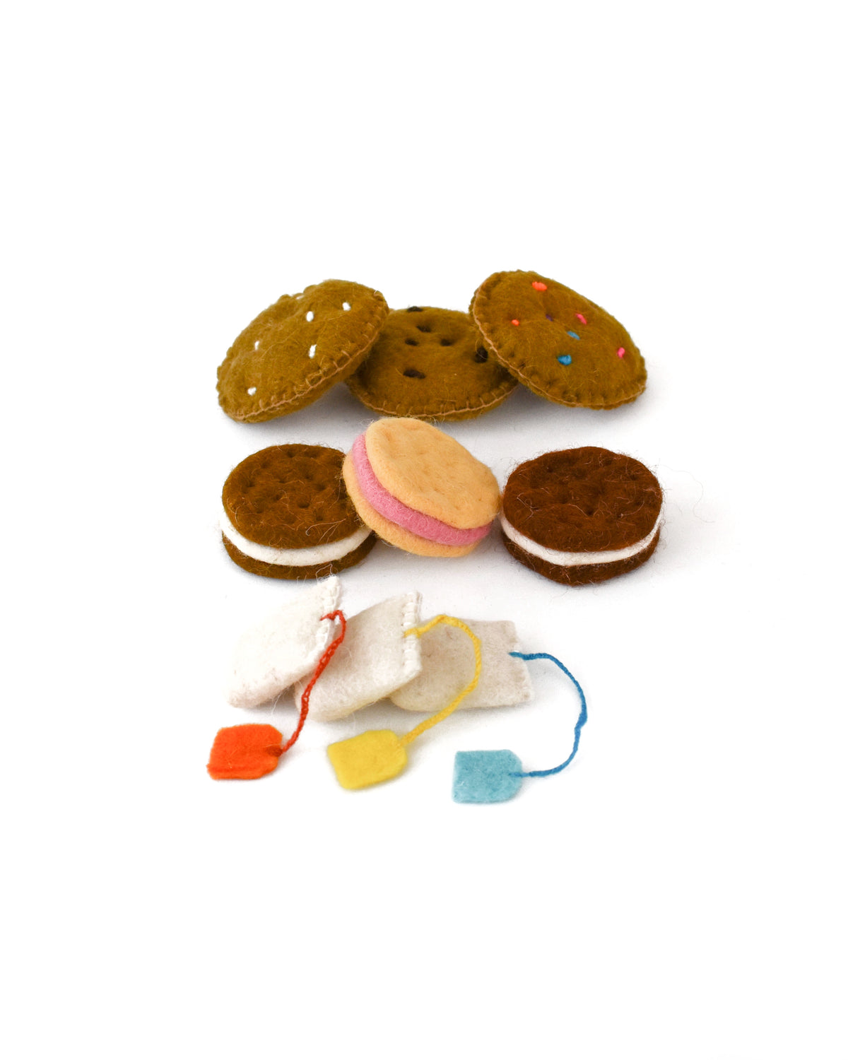 Juego de galletas y té